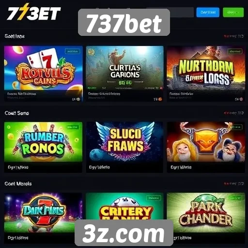 737bet oferece variedade de jogos para todos os gostos
